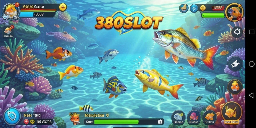 Gameplay seru Tembak Ikan di 380SLOT dengan grafis yang menarik.