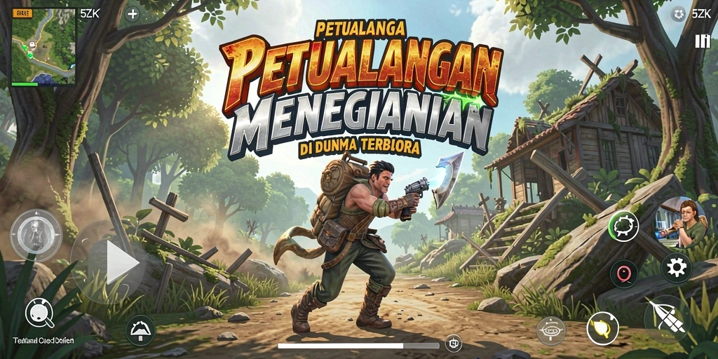 Gameplay menarik dari 5ZK dengan petualangan seru dan grafis menakjubkan.