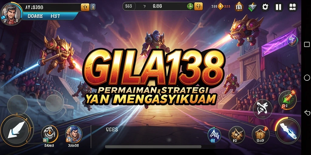 Gambar gameplay GILA138 menampilkan pertempuran strategis yang mendebarkan.