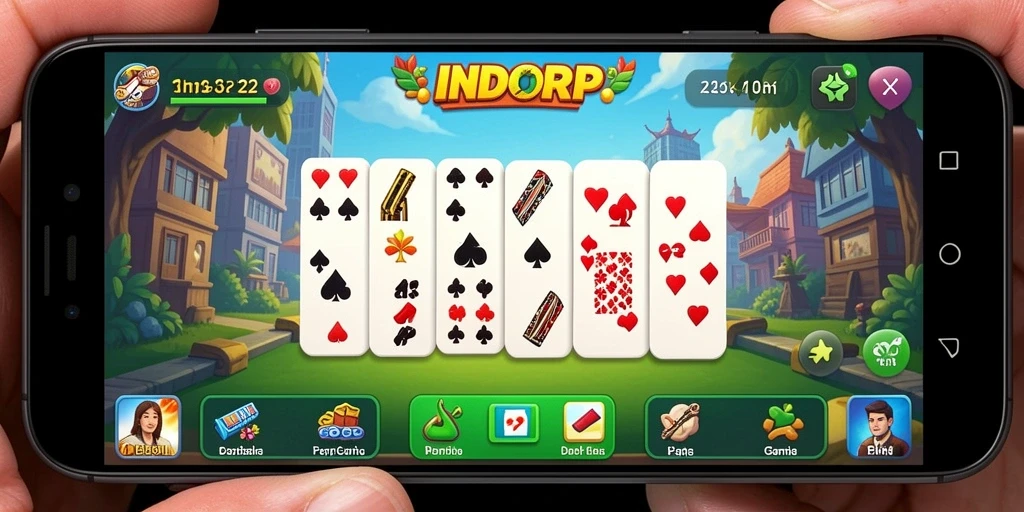 Tampilan menarik gameplay Domino di INDORP.