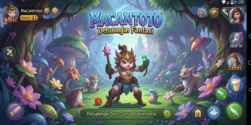Gameplay seru dari MACANTOTO dalam dunia petualangan yang menakjubkan.