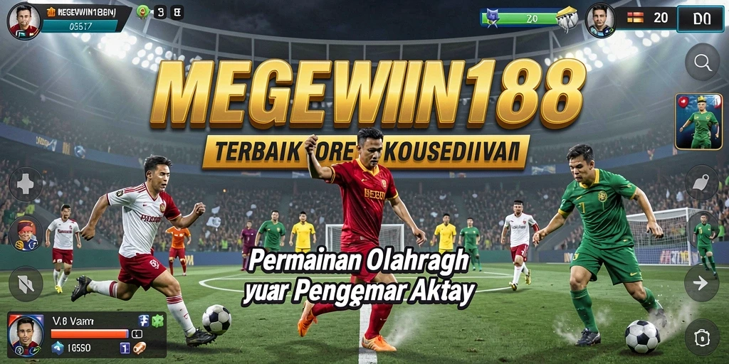 Gameplay seru olahraga di MEGEWIN188 dengan visual menarik.