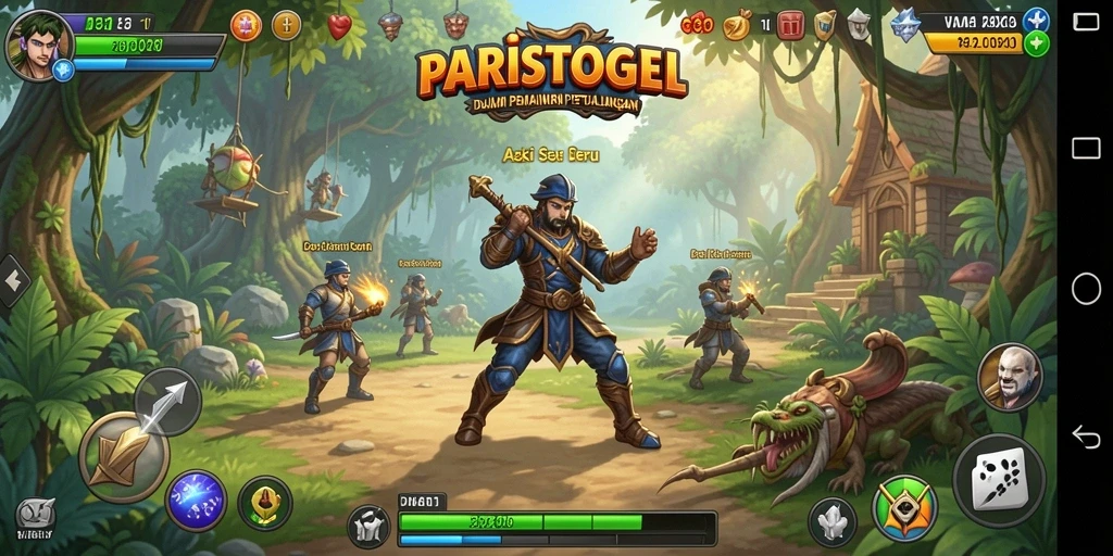 Tangkapan layar gameplay PARISTOGEL yang seru dan menegangkan.