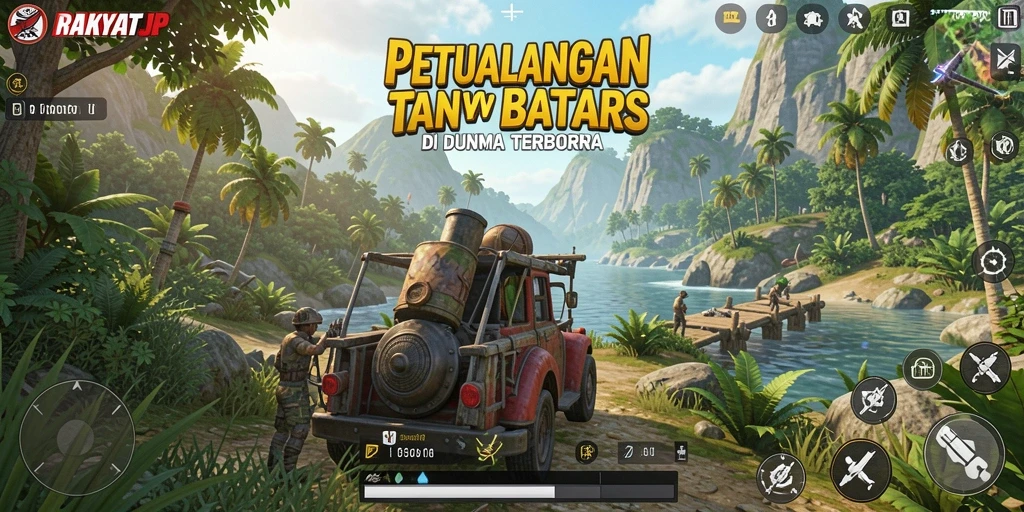 Gameplay Open World RAKYATJP yang mendebarkan dan interaktif.
