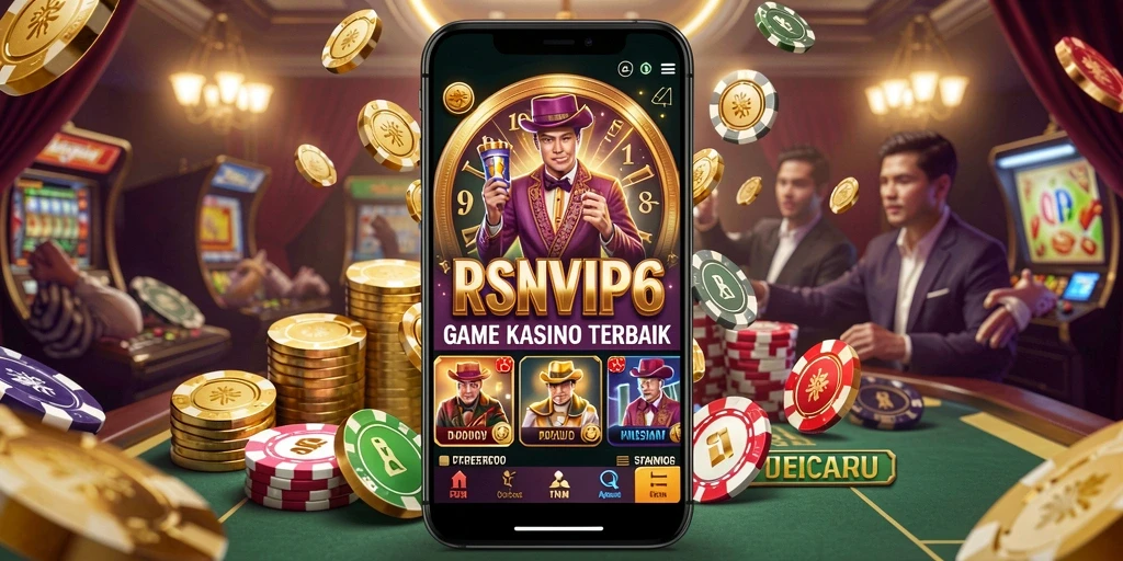 Tangkapan layar gameplay RSNVIP6 menampilkan keseruan permainan kasino.
