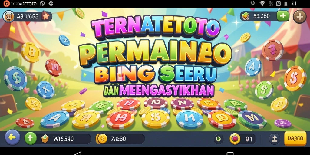 Tampilan screenshot gameplay seru di TERNATETOTO.